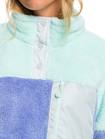 2 Alabama - Polaire en sherpa pour Femme Violet ERJFT04554 Roxy