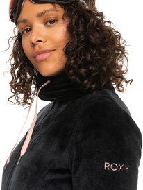 2 Tundra Zip-Up Fleece Black ERJFT04556 Roxy