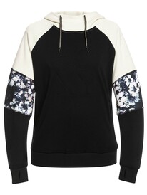 10 Liberty - Sweat à capuche pour Femme Noir ERJFT04560 Roxy