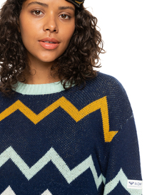 6 Cozy Sound 2022 - Funktioneller Pullover für Frauen Blau ERJFT04561 Roxy