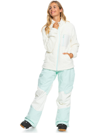 6 Alabama 2022 - Polaire zippée pour Femme Blanc ERJFT04562 Roxy