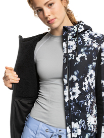 7 Frost 2022 - Polaire zippée pour Femme Noir ERJFT04563 Roxy