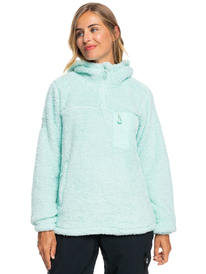 4 Alabama - Polaire zippée pour Femme Bleu ERJFT04577 Roxy