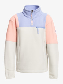 12 Chloe Kim 2022 - Polaire demi-zip pour Femme Gris ERJFT04589 Roxy