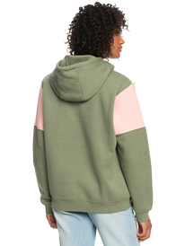 8 Lets Get Going - Sudadera con Capucha para Mujer Beige ERJFT04591 Roxy