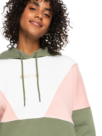 6 Lets Get Going - Sudadera con Capucha para Mujer Beige ERJFT04591 Roxy