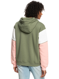 roxy, Lets Get Going 2022 - Zip Up Hoodie for Women, DEEP LICHEN GREEN (tpc0) Lets Get Going 2022 - Zip Up Hoodie for Women ERJFT04592