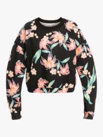 9 Off To The Beach 2022 - Sweat pour Femme Noir ERJFT04595 Roxy