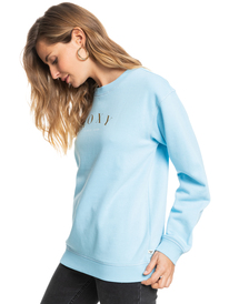 1 Surf Stoked - Sweat pour Femme Bleu ERJFT04598 Roxy