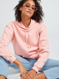 3 Surf Stoked Brushed - Kapuzenpulli für Frauen Rosa ERJFT04615 Roxy