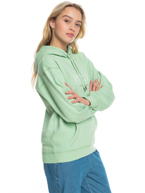 1 Surf Stoked Brushed - Kapuzenpulli für Frauen Grün ERJFT04616 Roxy