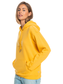 1 Surf Stoked Brushed - Kapuzenpulli für Frauen Gelb ERJFT04616 Roxy