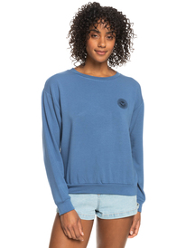 Surfing By Moonlight Purple Pullover Sweatshirt | Roxy