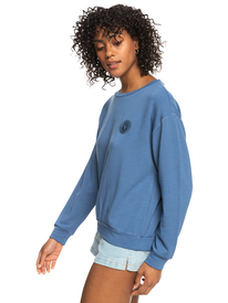 1 Surfing By Moonlight B - Sweatshirt für Frauen Blau ERJFT04618 Roxy