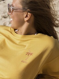1 Surfing By Moonlight - Relaxed Fit Sweatshirt for Women  ERJFT04620 Roxy