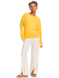 9 Surfing By Moonlight - Relaxed Fit Sweatshirt for Women  ERJFT04620 Roxy