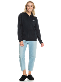 4 Surf Stoked - Kapuzenpulli mit Reißverschluss für Frauen Schwarz ERJFT04621 Roxy