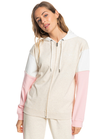 2 Let's Get Going - Zip-Up Sweatshirt for Women  ERJFT04627 Roxy
