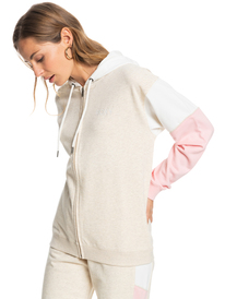 3 Let's Get Going - Zip-Up Sweatshirt for Women  ERJFT04627 Roxy