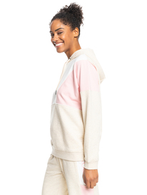 1 Let's Get Going - Kapuzenpulli für Frauen Beige ERJFT04628 Roxy