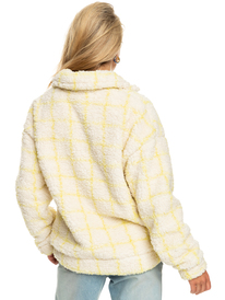 13 Bonfires On The Beach - Polaire en sherpa pour Femme Marron ERJFT04638 Roxy