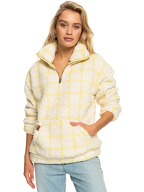 8 Bonfires On The Beach - Polaire en sherpa pour Femme Marron ERJFT04638 Roxy