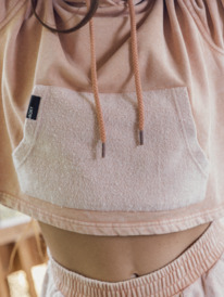 3 Game Changer Hoodie Brown ERJFT04640 Roxy