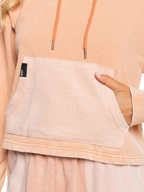 8 Game Changer Hoodie Brown ERJFT04640 Roxy