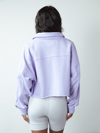 roxy, Kelia Cropped Shacket, LAVENDER (pgh0) Kelia - Cropped Shirt for Women ERJFT04667
