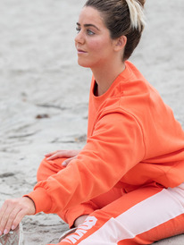 1 Essential Energy - Sweat pour Femme Orange ERJFT04670 Roxy