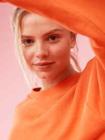 6 Essential Energy - Sweat pour Femme Orange ERJFT04670 Roxy