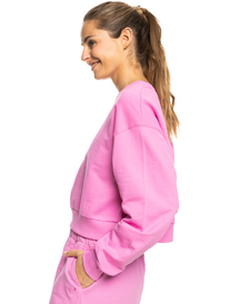1 Essential Energy - Sweater voor Dames Pink ERJFT04670 Roxy
