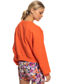 13 Essential Energy - Sweat pour Femme Orange ERJFT04670 Roxy