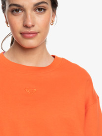 11 Essential Energy - Sweat pour Femme Orange ERJFT04670 Roxy