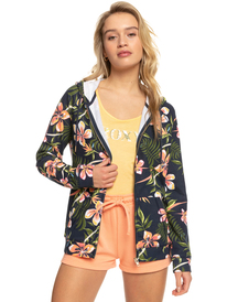 8 Dive Deep - Zip-Up Hoodie for Women Blue ERJFT04678 Roxy