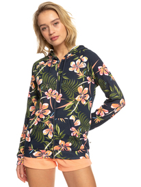 9 Dive Deep - Zip-Up Hoodie for Women Blue ERJFT04678 Roxy
