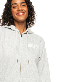 3 SURF STOKED ZIPPED BRUSHED B Grey ERJFT04680 Roxy