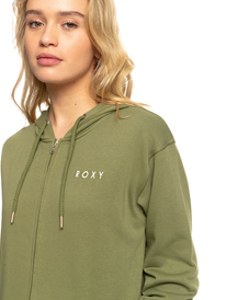 3 Surf Stoked - Zip-Up Hoodie for Women Green ERJFT04687 Roxy