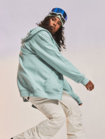 1 Essential Energy - Sweat à capuche zippé pour Femme Bleu ERJFT04690 Roxy