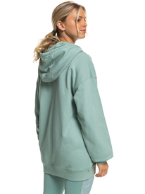 11 Essential Energy - Sweat à capuche zippé pour Femme Bleu ERJFT04690 Roxy