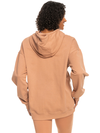 roxy, Essential Energy - Zip-Up Hoodie for Women, MOCHA MOUSSE (clr0) Essential Energy - Zip-Up Hoodie for Women ERJFT04690