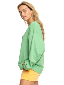 1 Take Your Place - Sweater voor Dames Green ERJFT04691 Roxy