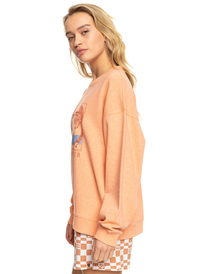 1 Take Your Place - Felpa da Donna Pink ERJFT04693 Roxy