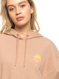 2 Lights Out - Sweatshirt com capuz para Mulher Marrom ERJFT04696 Roxy