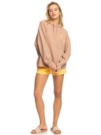 3 Lights Out - Sweatshirt com capuz para Mulher Marrom ERJFT04696 Roxy
