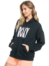 1 Thats Rad - Sweat à capuche pour Femme Noir ERJFT04698 Roxy