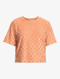 3 Getaway Time - T-shirt van BadStof voor Dames Brown ERJFT04699 Roxy