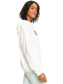 1 Forward Focus - Sweat à capuche pour Femme Blanc ERJFT04700 Roxy