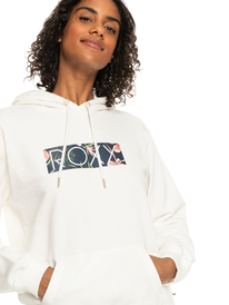 2 Forward Focus - Sweat à capuche pour Femme Blanc ERJFT04700 Roxy