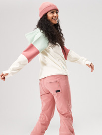 1 Liberty - Funktioneller Kapuzenpulli für Frauen Weiss ERJFT04711 Roxy